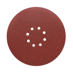 DISCO LIXA MASSA IMPORTADO 9” COM PLUMA 8 FUROS GRAO 220 TATU