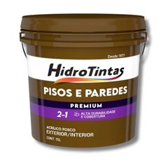 TINTA PISOS E PAREDES HIDROTINTAS 15LT AMARELO DEMARCACAO