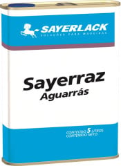 SOLVENTE AGUARRAS 5L SAYERLACK
