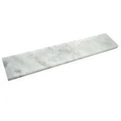 SOLEIRA MARMORE BRANCO 0,65X0,13  BRUMAGRAN