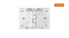 DOBRADICA 840 3.1/2 PAL BOLA ZINC SILVANA