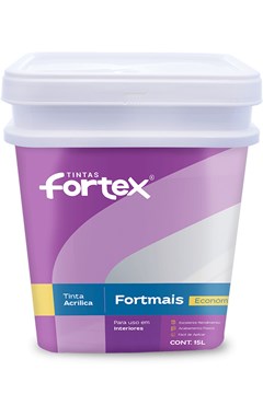 TINTA FORTMAIS 15L MARFIM SUAVE FORTEX