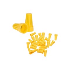 CONECTOR DE TORCAO NYLON 3X2,5MM AMARELO DECORLUX