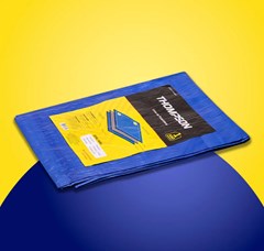 LONA POLIETILENO AZUL UV 100 MIGRAS 04X04 THOMPSOM