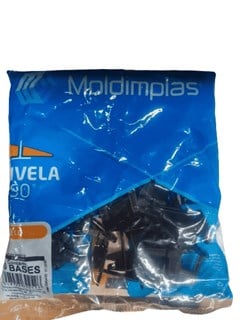 BASE NIVELA PISO FLEX 3,0MM PRETO 50PCS