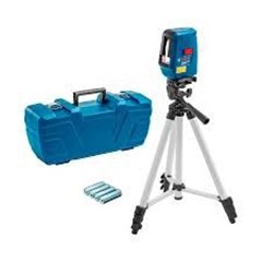 NIVEL A LASER DE LINHAS GLL3XG COM TRIPE BOSCH
