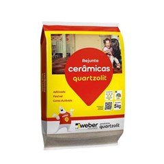 REJUNTE CERAMICAS CINZA OUTONO 5KG QUARTZOLIT