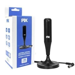 ANTENA INTERNA/EXTERNA CABO 1,8M PIX