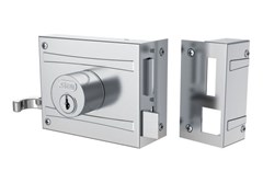 FECHADURA STAM PORTAO 701/100 PR FOSCO ESP IN