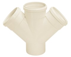JUNCAO DUPLA ESGOTO SN DN100 CB AMANCO