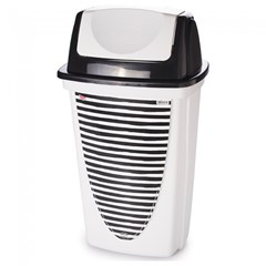 LIXEIRA BASCULANTE DECORA 14L PLASUTIL