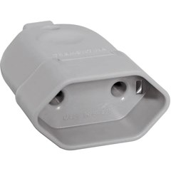 PINO FEMEA CINZA 10A 57401/052 2P TRAMON