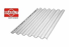 TELHA 2,44X1,10 5,0MM BRASILIT S/AMIANTO