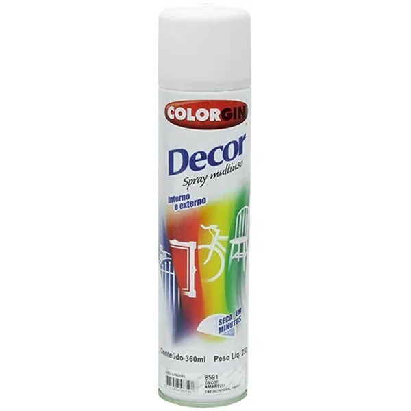 TINTA SPRAY DECOR BRANCO FOSCO TINTA SPRAY DECOR BRANCO FOSCO