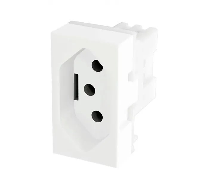 TOMADA MODULO PADRAO 20A 2P+T 1428 FAME TOMADA MODULO PADRAO 20A 2P+T 1428 FAME
