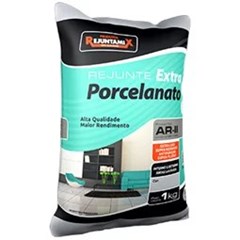 REJUNTE PORCELANATO 1KG CINZA REJUNTAMIX