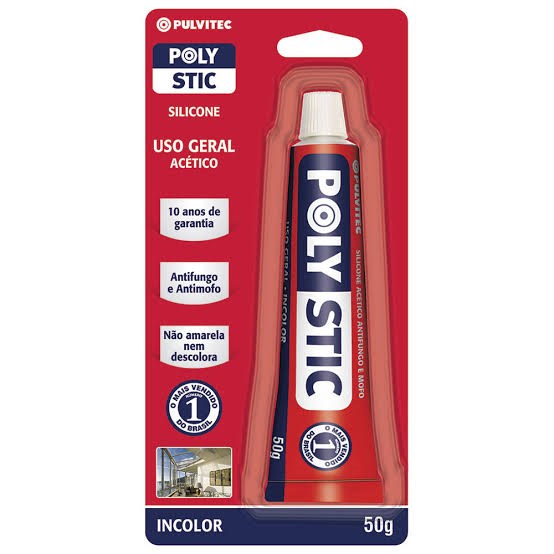 SILICONE POLYSTIC ACETICO INCOLOR 50G SILICONE POLYSTIC ACETICO INCOLOR 50G