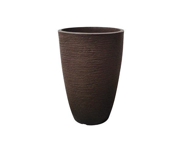 VASO P/PLANTA CONICO JVOMK30 MODER 30 CAFE VASO P/PLANTA CONICO JVOMK30 MODER 30 CAFE