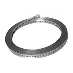 FITA DE ACO PERFURADA 19X0,50MMX10MTS