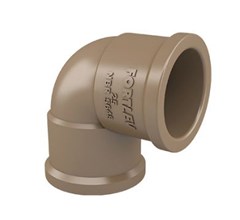 JOELHO SOLDAVEL 90 25MMX3/4 FORTLEV