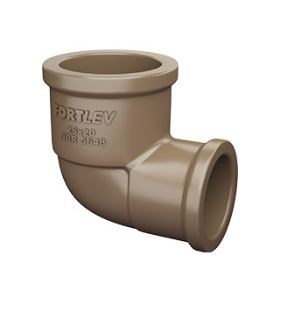 JOELHO ESGOTO 90 50MM FORTLEV JOELHO ESGOTO 90 50MM FORTLEV