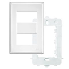 PLACA EVIDENCE 4X2 2 MODULO COM SUPORTE 2886