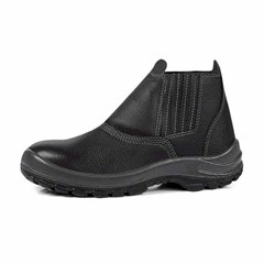 BOTINA FUJIWARA 37 PRETA C/ELASTICO BICO PLASTICO