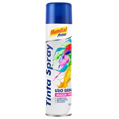 TINTA SPRAY 400ML MUNDIAL METAL AZUL