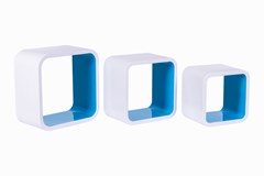 NICHO QUAD PLASTICO AZUL 26CM