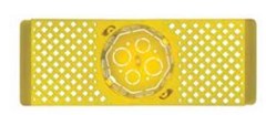 CAIXA PLASTICA 4X4 OCTOGONAL C/SUPER LAJE AMARELO 3027 ROMA