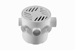 CAIXA SIFONADA QUADRADA BRANCO 150X150X50 CS5/B ASTRA