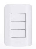 INTERRUPTOR CANOA 3 TEC SIMPLES 2614 INTERRUPTOR CANOA 3 TEC SIMPLES 2614